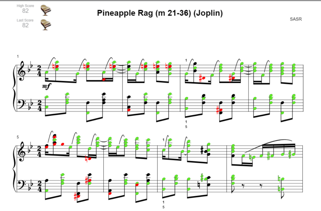 Pineapple Rag by Scott Joplin
